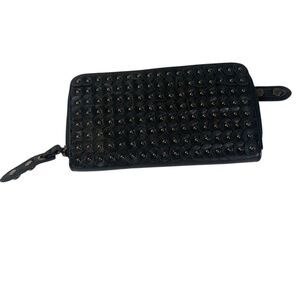 kenneth Sole Reaction  Wallet , Clutch Black leather with lots of pockets zip